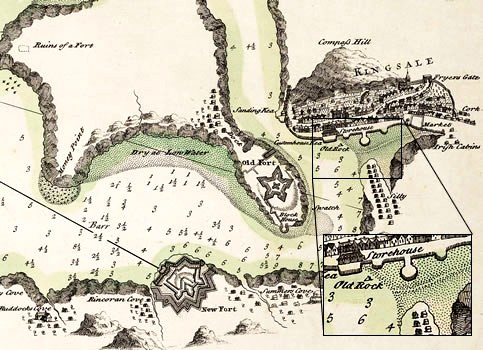 Kinsale Map with Storehouse